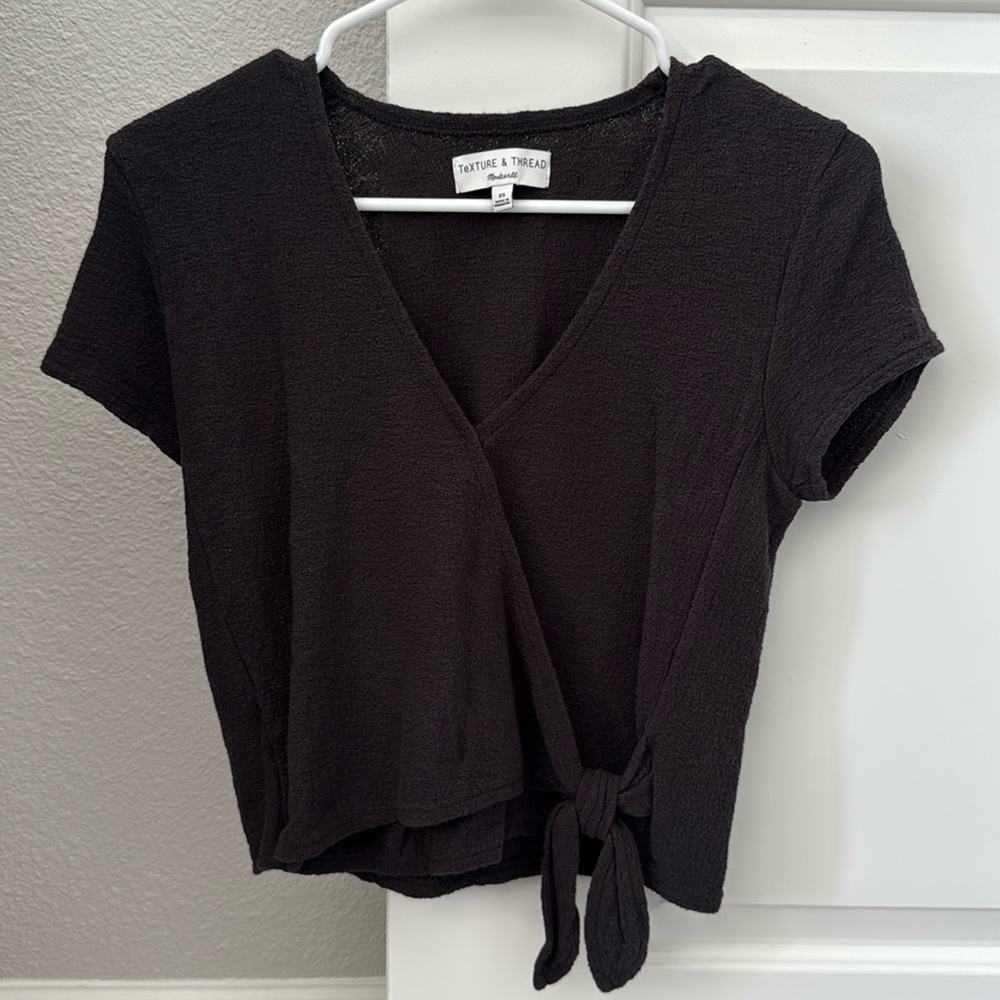 Madewell Black Top / XS / Great Condition